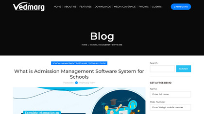 Clod based school management software image