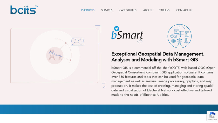 BsmartGIS Landing Page