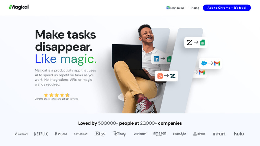 Magical Landing Page