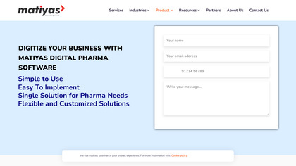 Matiyas Cloud Pharma Software image