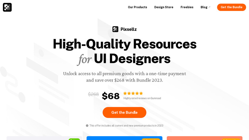 KK UI Store Landing Page