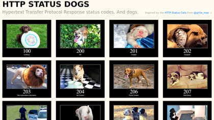 HTTP Status Dogs image