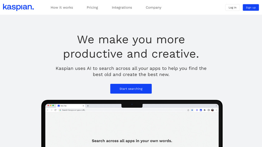 Kaspian.ai Landing Page