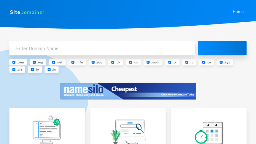 Site Domainer Landing Page