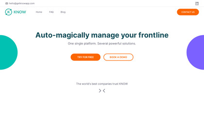 KNOW App image