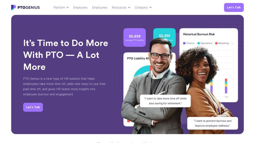 PTO Genius Landing Page