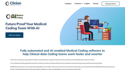 Clinion AI Medical Coding image