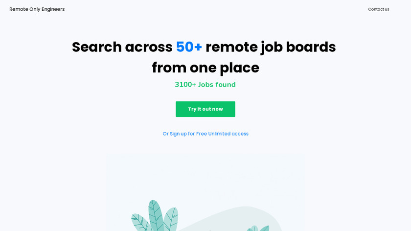 Remote Only Engineers Landing Page