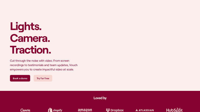 Vouch Video Landing Page