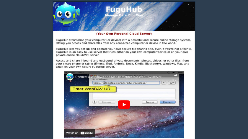 FuguHub Landing Page