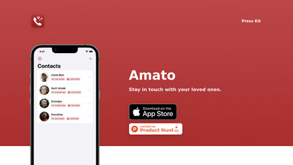 Amato - Relationship Tracker image