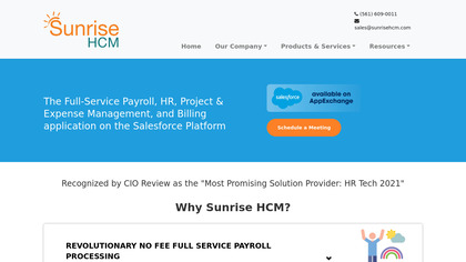 SunriseHcm: Salesforce Hr application image