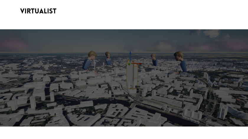 Virtualist Landing Page