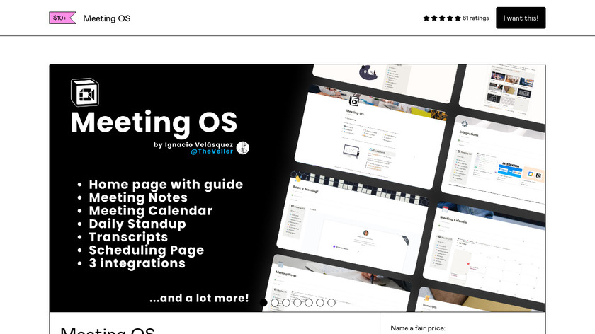 Meeting OS Landing Page
