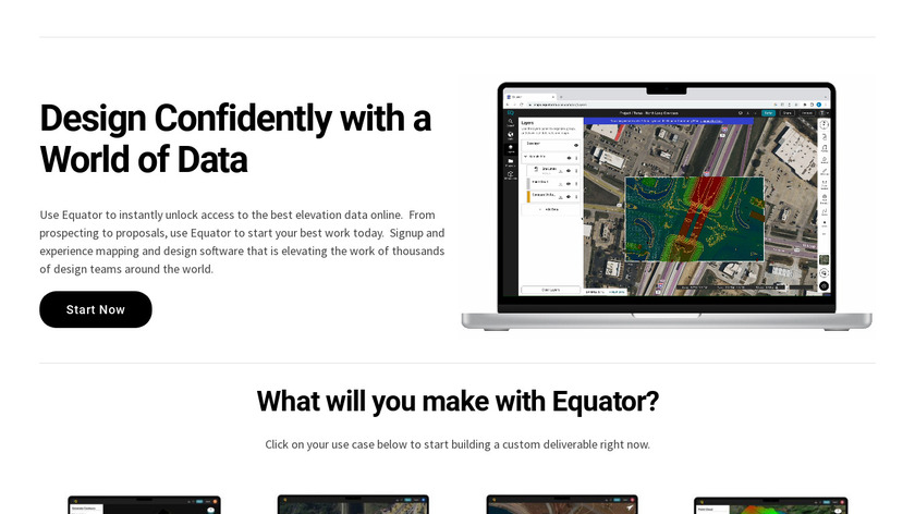 Equator Landing Page