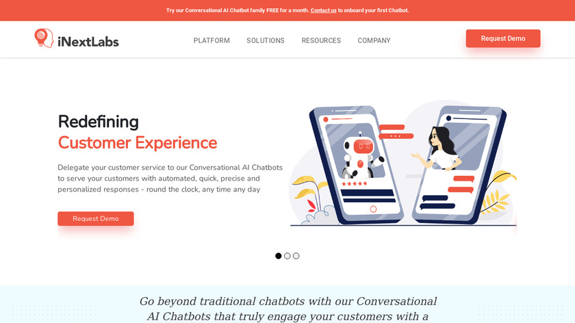 iNextLabs Landing Page
