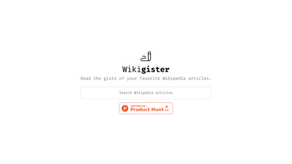 Wikigister image