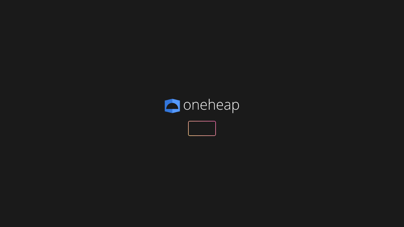 oneheap Landing page