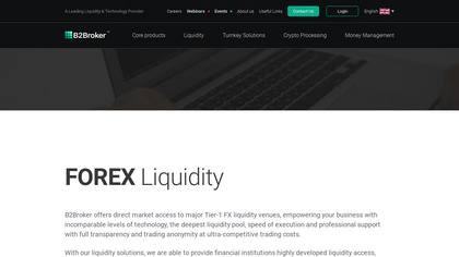 B2Broker Forex Liquidity image