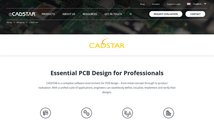 CADSTAR Landing Page