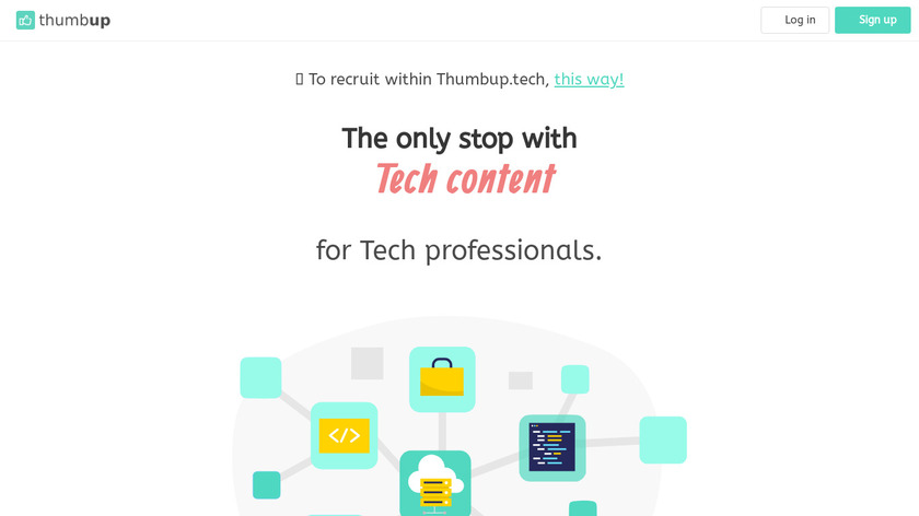 Thumbup.tech Landing Page