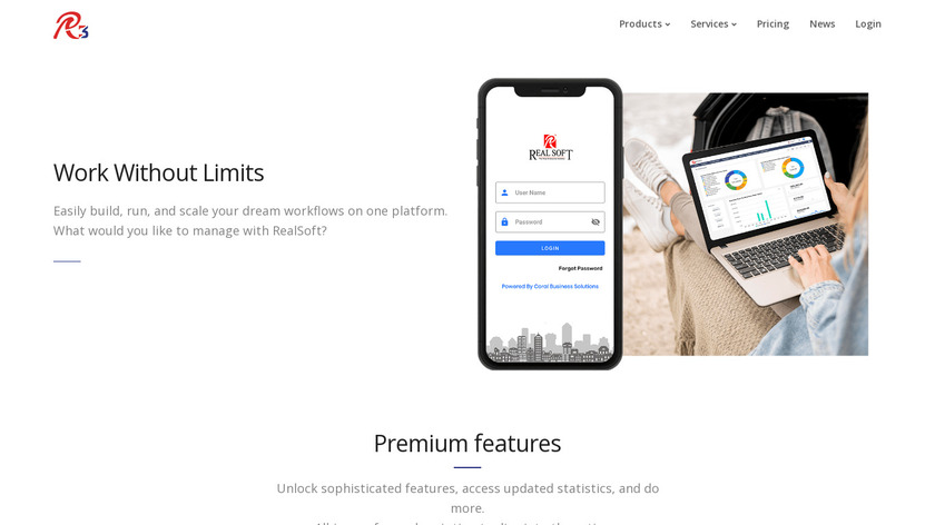 RealSoft.ae Landing Page