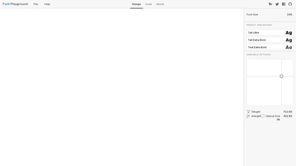 Font Playground image