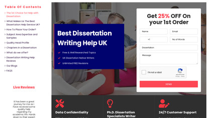 Dissertation Writing Help UK image