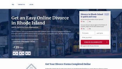 Rhode Island Online Divorce image