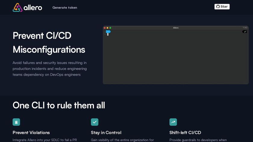 Allero.io Landing Page