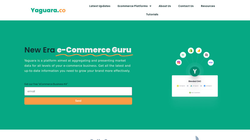 Yaguara 🐆 Landing Page