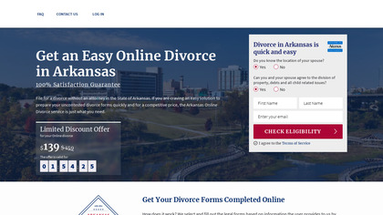 Online Arkansas Divorce image