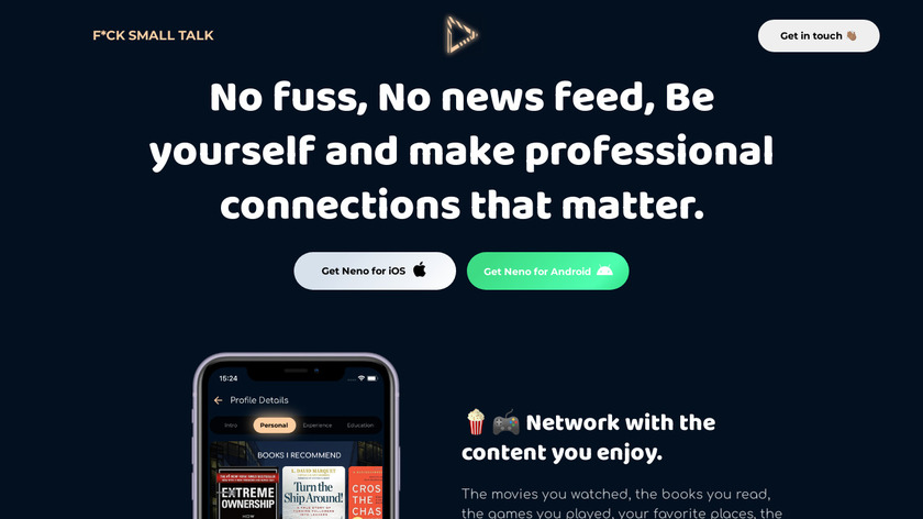 Neno Landing Page