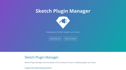 Sketch Plugin Manager image