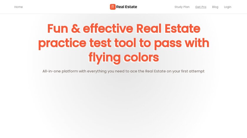RealEstate Prep Landing Page