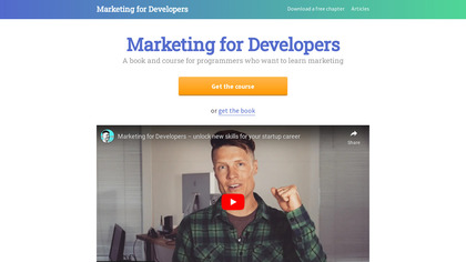 Marketing for Devs image