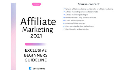 Affiliate Course image