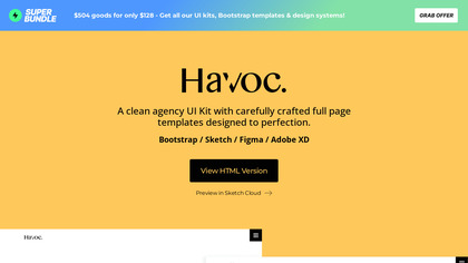 Havoc Agency UI kits image