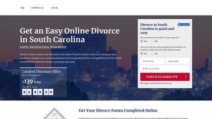 South Carolina Online Divorce image