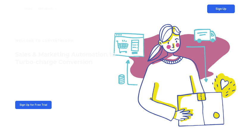 Convertbloom Landing Page