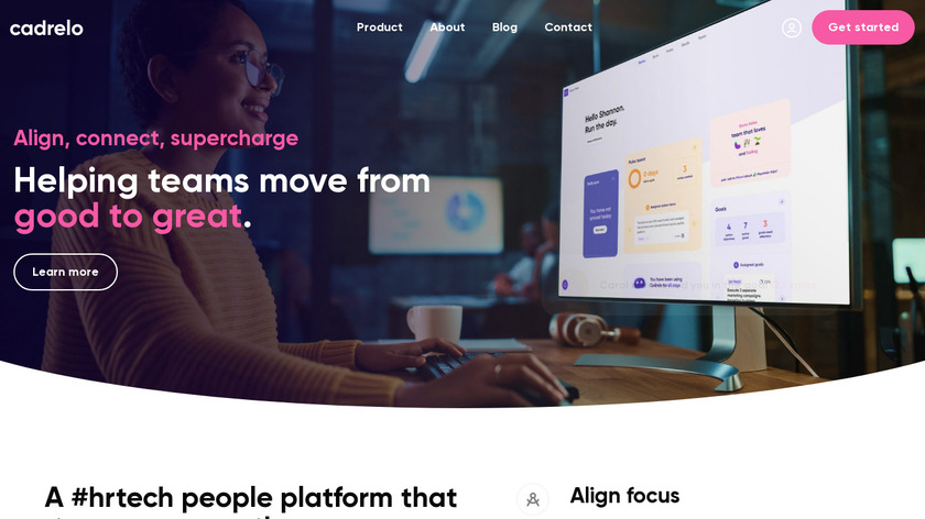 Cadrelo Landing Page