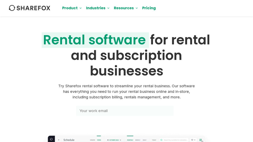 Sharefox.co Landing Page