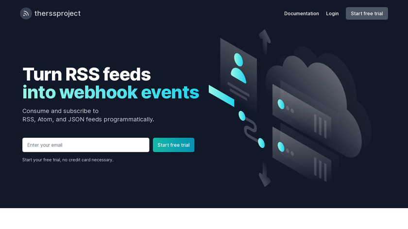 therssproject Landing Page