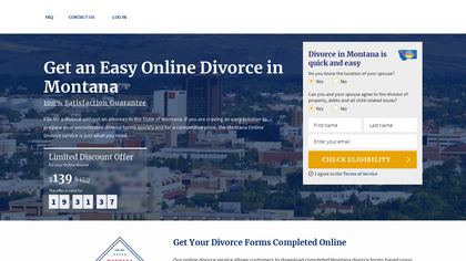 Montana Online Divorce image