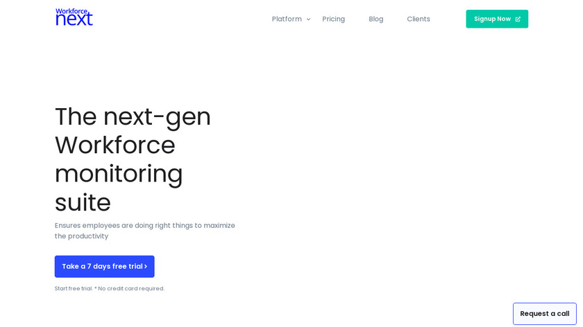 Workforce Next Landing Page