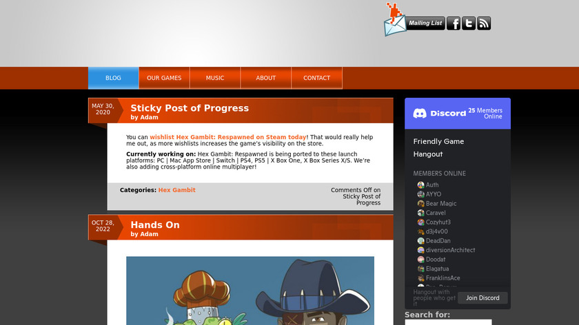 Outwitters Landing Page