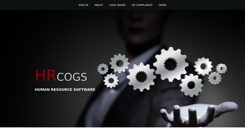 HRcogs Landing Page