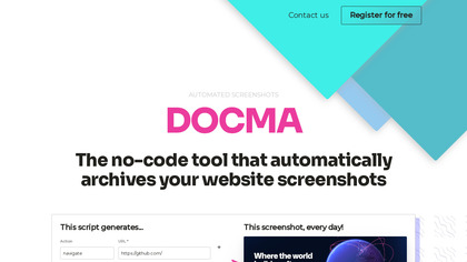 Docma Automated Screenshots image