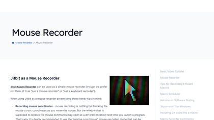 JitBit Mouse Recorder image