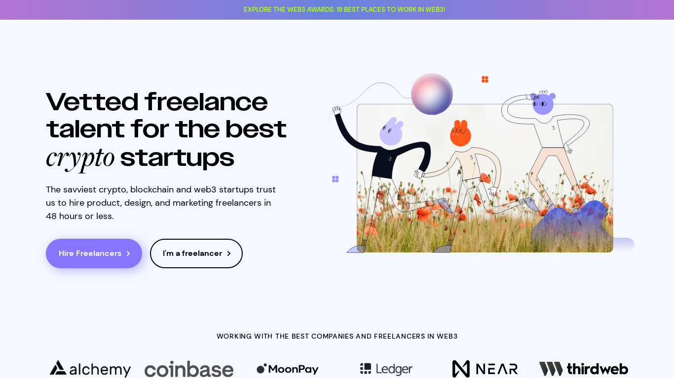 thirdwork Landing page